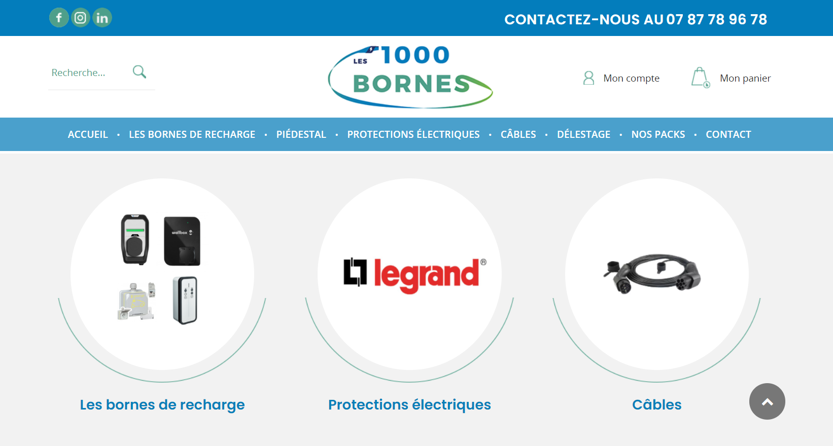 Lancement de notre boutique en ligne Les 1000 Bornes